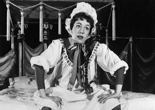 Carol Burnett in "Once Upon a Mattress"