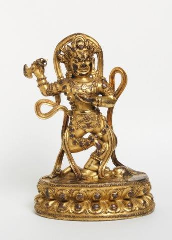 ROBERT BIGLER  ASIA WEEK Vajravarahi gilt copper alloy Tibeto Chinese 14th century susan@susanpr Yuan 1