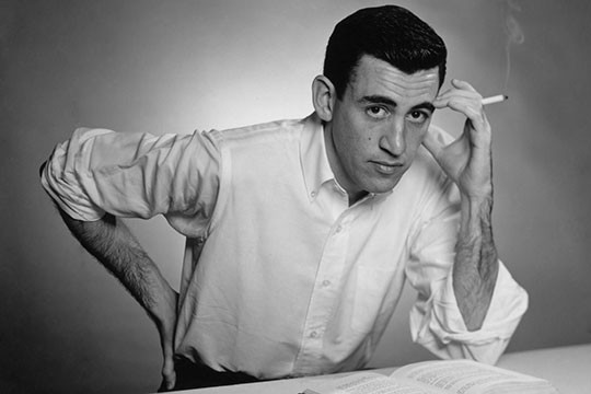 J.D. Salinger. Hulton Archive/Getty.