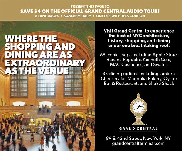 special discount grand central